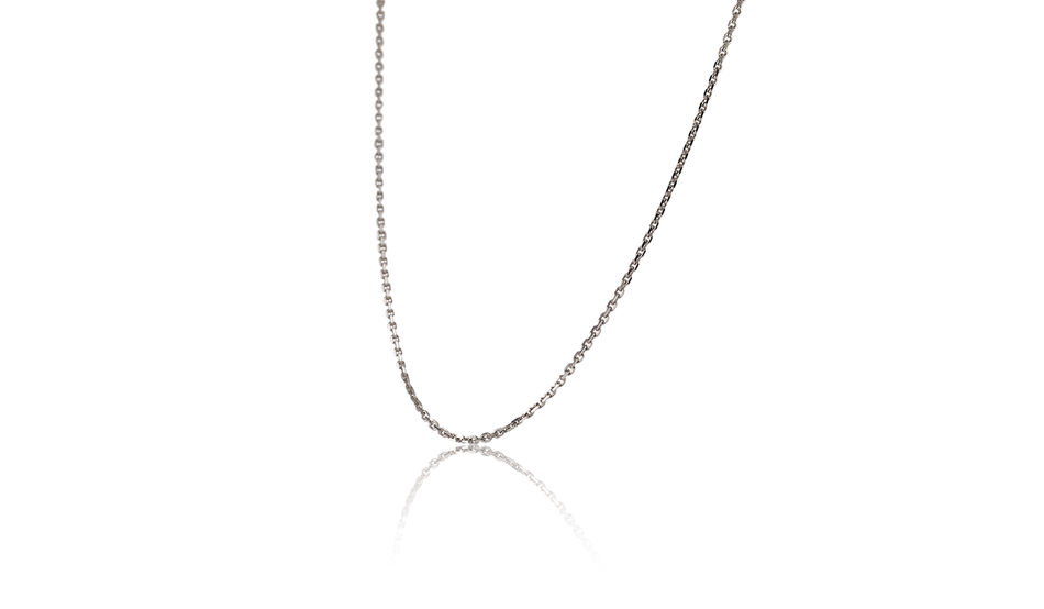 Ankerkette Silber Rhodiniert Ø1,5mm x 70cm